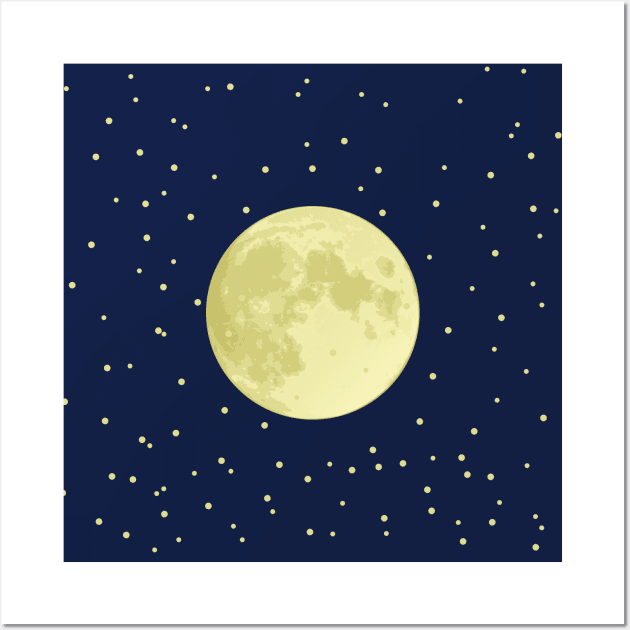Full Moon Wall Art by sifis